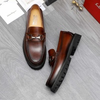 Cheap Salvatore Ferragamo Leather Shoes For Men #1209316 Replica Wholesale [$82.00 USD] [ITEM#1209316] on Replica Salvatore Ferragamo Leather Shoes