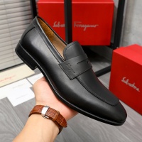 Cheap Salvatore Ferragamo Leather Shoes For Men #1209343 Replica Wholesale [$102.00 USD] [ITEM#1209343] on Replica Salvatore Ferragamo Leather Shoes