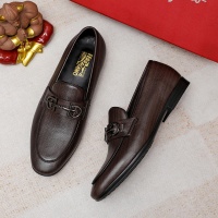 Cheap Salvatore Ferragamo Leather Shoes For Men #1209499 Replica Wholesale [$80.00 USD] [ITEM#1209499] on Replica Salvatore Ferragamo Leather Shoes