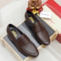 Cheap Salvatore Ferragamo Leather Shoes For Men #1209508 Replica Wholesale [$80.00 USD] [ITEM#1209508] on Replica Salvatore Ferragamo Leather Shoes