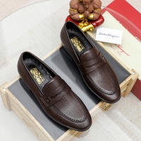 Cheap Salvatore Ferragamo Leather Shoes For Men #1209510 Replica Wholesale [$80.00 USD] [ITEM#1209510] on Replica Salvatore Ferragamo Leather Shoes