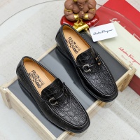Cheap Salvatore Ferragamo Leather Shoes For Men #1209564 Replica Wholesale [$85.00 USD] [ITEM#1209564] on Replica Salvatore Ferragamo Leather Shoes
