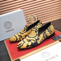 Cheap Versace Leather Shoes For Men #1209626 Replica Wholesale [$85.00 USD] [ITEM#1209626] on Replica Versace Leather Shoes