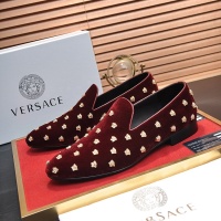 Cheap Versace Leather Shoes For Men #1209627 Replica Wholesale [$88.00 USD] [ITEM#1209627] on Replica Versace Leather Shoes