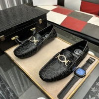 Cheap Versace Leather Shoes For Men #1209629 Replica Wholesale [$72.00 USD] [ITEM#1209629] on Replica Versace Leather Shoes