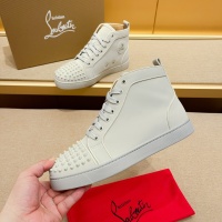 Cheap Christian Louboutin High Top Shoes For Men #1209933 Replica Wholesale [$85.00 USD] [ITEM#1209933] on Replica Christian Louboutin High Top Shoes