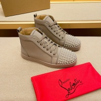 Cheap Christian Louboutin High Top Shoes For Men #1209934 Replica Wholesale [$85.00 USD] [ITEM#1209934] on Replica Christian Louboutin High Top Shoes