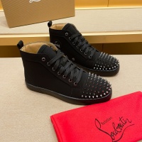 Cheap Christian Louboutin High Top Shoes For Men #1209936 Replica Wholesale [$85.00 USD] [ITEM#1209936] on Replica Christian Louboutin High Top Shoes