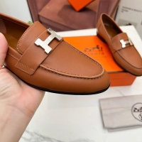 Cheap Hermes Leather Shoes For Women #1210095 Replica Wholesale [$96.00 USD] [ITEM#1210095] on Replica Hermes Leather Shoes