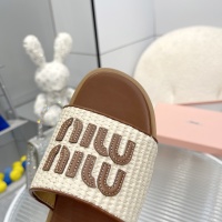 Cheap MIU MIU Slippers For Women #1210195 Replica Wholesale [$82.00 USD] [ITEM#1210195] on Replica MIU MIU Slippers