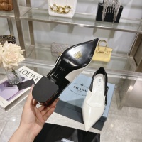 Cheap Prada High-heeled Shoes For Women #1210641 Replica Wholesale [$112.00 USD] [ITEM#1210641] on Replica Prada High-heeled Shoes