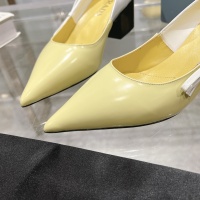 Cheap Prada High-heeled Shoes For Women #1210642 Replica Wholesale [$112.00 USD] [ITEM#1210642] on Replica Prada High-heeled Shoes