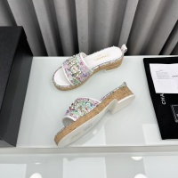 Cheap Chanel Slippers For Women #1210817 Replica Wholesale [$96.00 USD] [ITEM#1210817] on Replica Chanel Slippers