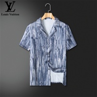 Cheap Louis Vuitton LV Tracksuits Short Sleeved For Men #1211420 Replica Wholesale [$72.00 USD] [ITEM#1211420] on Replica Louis Vuitton LV Tracksuits