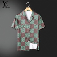 Cheap Louis Vuitton LV Tracksuits Short Sleeved For Men #1211445 Replica Wholesale [$72.00 USD] [ITEM#1211445] on Replica Louis Vuitton LV Tracksuits