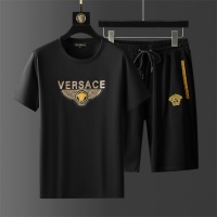 Cheap Versace Tracksuits Short Sleeved For Men #1211476 Replica Wholesale [$64.00 USD] [ITEM#1211476] on Replica Versace Tracksuits