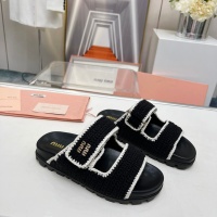 Cheap MIU MIU Slippers For Women #1212094 Replica Wholesale [$98.00 USD] [ITEM#1212094] on Replica MIU MIU Slippers