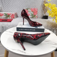 Cheap Dolce &amp; Gabbana D&amp;G High-Heeled Shoes For Women #1212329 Replica Wholesale [$130.00 USD] [ITEM#1212329] on Replica Dolce &amp; Gabbana D&amp;G High-Heeled Shoes