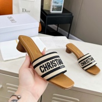 Cheap Christian Dior Slippers For Women #1213268 Replica Wholesale [$85.00 USD] [ITEM#1213268] on Replica Christian Dior Slippers