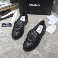 Cheap Chanel Leather Shoes For Women #1213804 Replica Wholesale [$112.00 USD] [ITEM#1213804] on Replica Chanel Leather Shoes