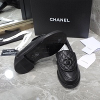 Cheap Chanel Leather Shoes For Women #1213804 Replica Wholesale [$112.00 USD] [ITEM#1213804] on Replica Chanel Leather Shoes