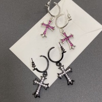 Cheap Chrome Hearts Earrings For Women #1214051 Replica Wholesale [$34.00 USD] [ITEM#1214051] on Replica Chrome Hearts Earrings