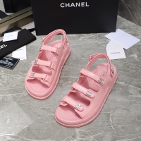 Cheap Chanel Sandal For Women #1214081 Replica Wholesale [$112.00 USD] [ITEM#1214081] on Replica Chanel Sandal