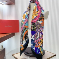 Cheap Salvatore Ferragamo Silk Square For Women #1214894 Replica Wholesale [$52.00 USD] [ITEM#1214894] on Replica Salvatore Ferragamo Scarf