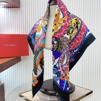 Cheap Salvatore Ferragamo Silk Square For Women #1214894 Replica Wholesale [$52.00 USD] [ITEM#1214894] on Replica Salvatore Ferragamo Scarf