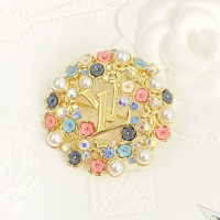 Cheap Louis Vuitton LV Brooches For Women #1215110 Replica Wholesale [$42.00 USD] [ITEM#1215110] on Replica Louis Vuitton LV Brooches