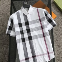 Burberry Shirts Short Sleeved For Men #1215598