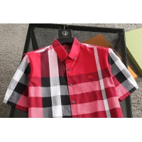 Cheap Burberry Shirts Short Sleeved For Men #1215601 Replica Wholesale [$36.00 USD] [ITEM#1215601] on Replica Burberry Shirts