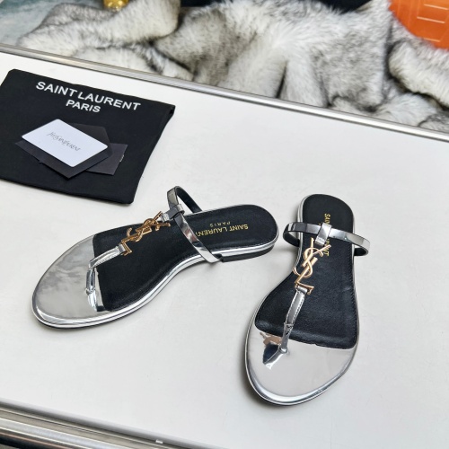 Cheap Yves Saint Laurent YSL Slippers For Women #1216927 Replica Wholesale [$82.00 USD] [ITEM#1216927] on Replica Yves Saint Laurent YSL Slippers