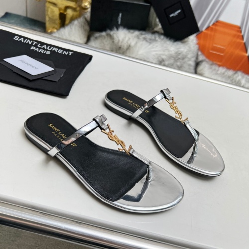 Cheap Yves Saint Laurent YSL Slippers For Women #1216927 Replica Wholesale [$82.00 USD] [ITEM#1216927] on Replica Yves Saint Laurent YSL Slippers