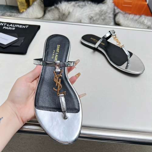 Cheap Yves Saint Laurent YSL Slippers For Women #1216927 Replica Wholesale [$82.00 USD] [ITEM#1216927] on Replica Yves Saint Laurent YSL Slippers