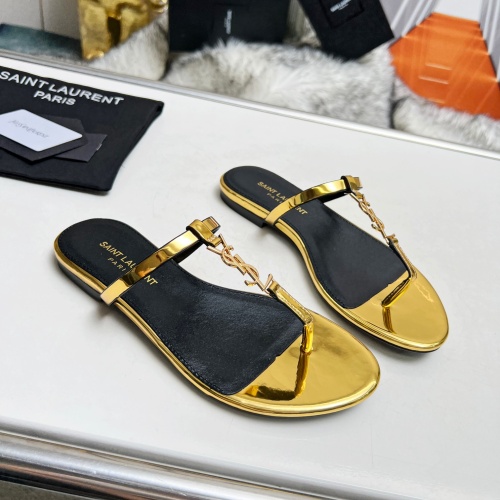 Cheap Yves Saint Laurent YSL Slippers For Women #1216928 Replica Wholesale [$82.00 USD] [ITEM#1216928] on Replica Yves Saint Laurent YSL Slippers