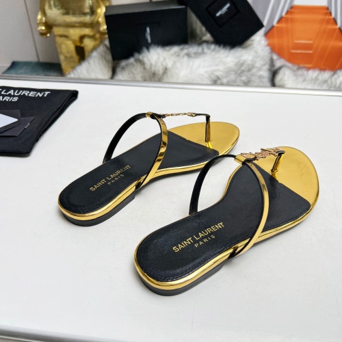 Cheap Yves Saint Laurent YSL Slippers For Women #1216928 Replica Wholesale [$82.00 USD] [ITEM#1216928] on Replica Yves Saint Laurent YSL Slippers