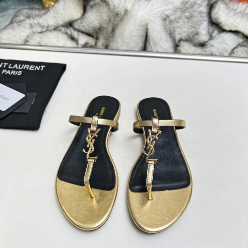 Cheap Yves Saint Laurent YSL Slippers For Women #1216930 Replica Wholesale [$82.00 USD] [ITEM#1216930] on Replica Yves Saint Laurent YSL Slippers