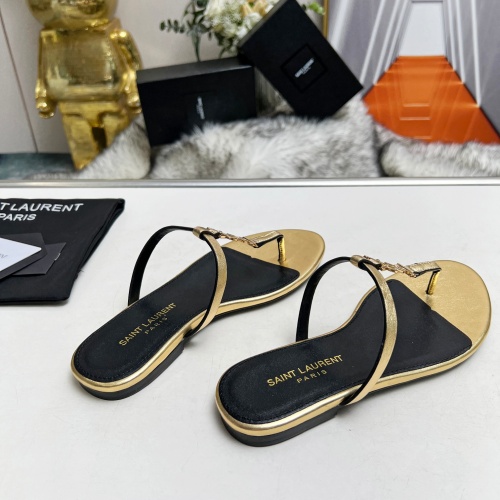 Cheap Yves Saint Laurent YSL Slippers For Women #1216930 Replica Wholesale [$82.00 USD] [ITEM#1216930] on Replica Yves Saint Laurent YSL Slippers