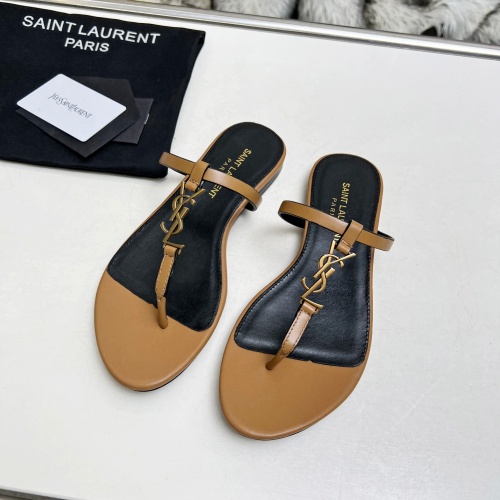 Cheap Yves Saint Laurent YSL Slippers For Women #1216931 Replica Wholesale [$82.00 USD] [ITEM#1216931] on Replica Yves Saint Laurent YSL Slippers