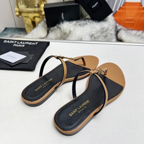 Cheap Yves Saint Laurent YSL Slippers For Women #1216931 Replica Wholesale [$82.00 USD] [ITEM#1216931] on Replica Yves Saint Laurent YSL Slippers