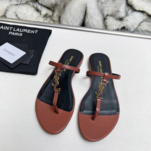 Cheap Yves Saint Laurent YSL Slippers For Women #1216934 Replica Wholesale [$82.00 USD] [ITEM#1216934] on Replica Yves Saint Laurent YSL Slippers