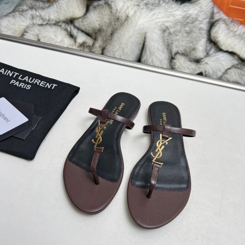 Cheap Yves Saint Laurent YSL Slippers For Women #1216935 Replica Wholesale [$82.00 USD] [ITEM#1216935] on Replica Yves Saint Laurent YSL Slippers