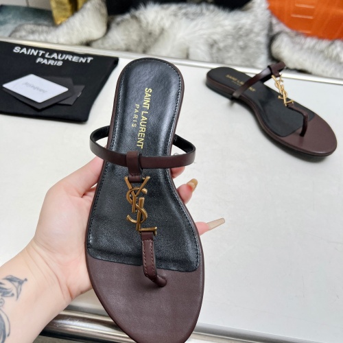 Cheap Yves Saint Laurent YSL Slippers For Women #1216935 Replica Wholesale [$82.00 USD] [ITEM#1216935] on Replica Yves Saint Laurent YSL Slippers