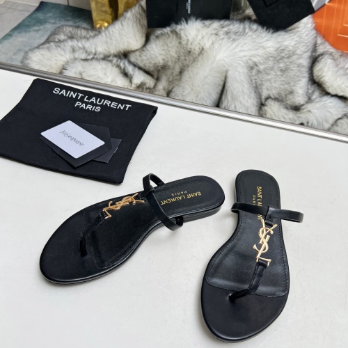 Cheap Yves Saint Laurent YSL Slippers For Women #1216936 Replica Wholesale [$82.00 USD] [ITEM#1216936] on Replica Yves Saint Laurent YSL Slippers