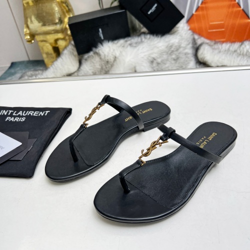 Cheap Yves Saint Laurent YSL Slippers For Women #1216937 Replica Wholesale [$82.00 USD] [ITEM#1216937] on Replica Yves Saint Laurent YSL Slippers