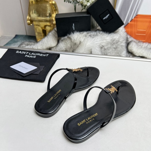 Cheap Yves Saint Laurent YSL Slippers For Women #1216943 Replica Wholesale [$82.00 USD] [ITEM#1216943] on Replica Yves Saint Laurent YSL Slippers