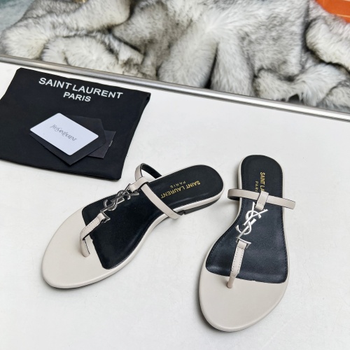 Cheap Yves Saint Laurent YSL Slippers For Women #1216944 Replica Wholesale [$82.00 USD] [ITEM#1216944] on Replica Yves Saint Laurent YSL Slippers