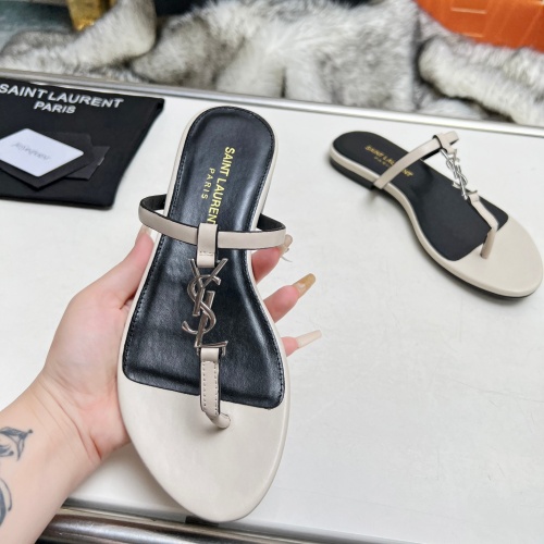 Cheap Yves Saint Laurent YSL Slippers For Women #1216944 Replica Wholesale [$82.00 USD] [ITEM#1216944] on Replica Yves Saint Laurent YSL Slippers