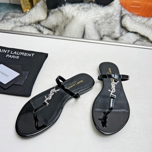 Cheap Yves Saint Laurent YSL Slippers For Women #1216945 Replica Wholesale [$82.00 USD] [ITEM#1216945] on Replica Yves Saint Laurent YSL Slippers